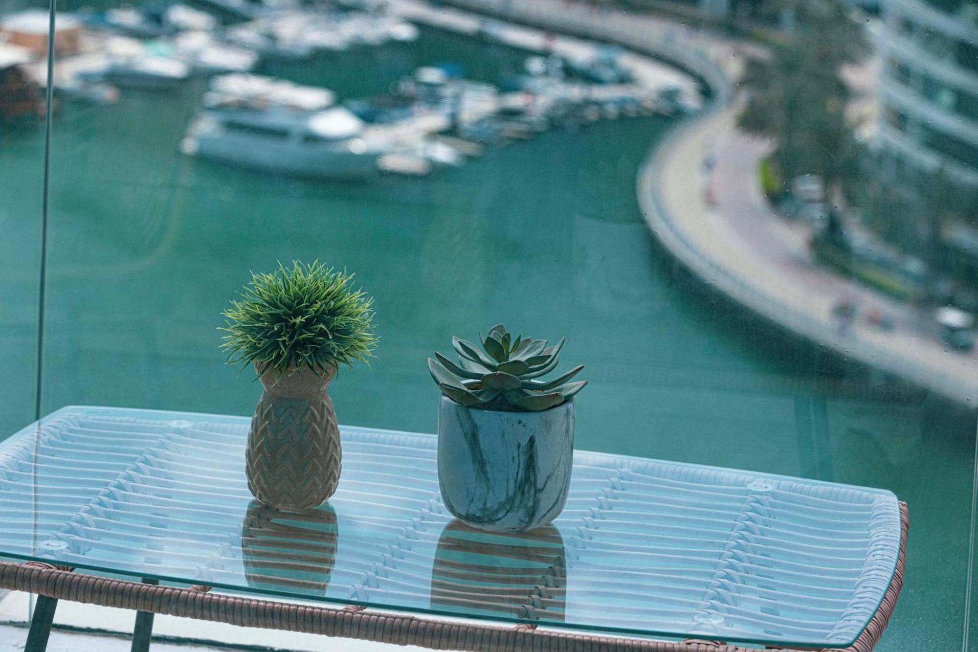 Ferienwohnung Luxury 1Br At Dubai Marina: Stunning Marina Views, Pool & Gym Exterior foto