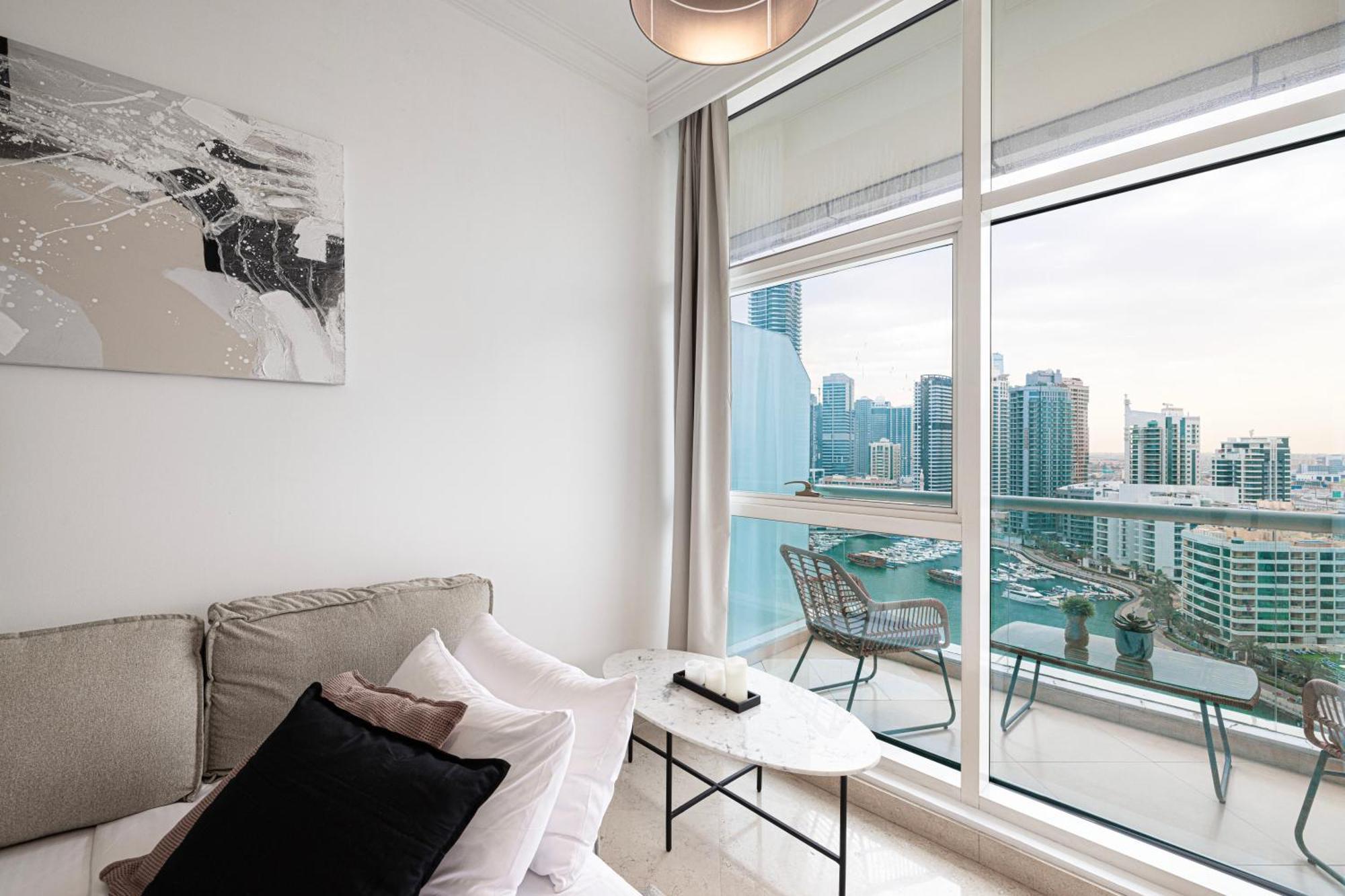 Ferienwohnung Luxury 1Br At Dubai Marina: Stunning Marina Views, Pool & Gym Exterior foto