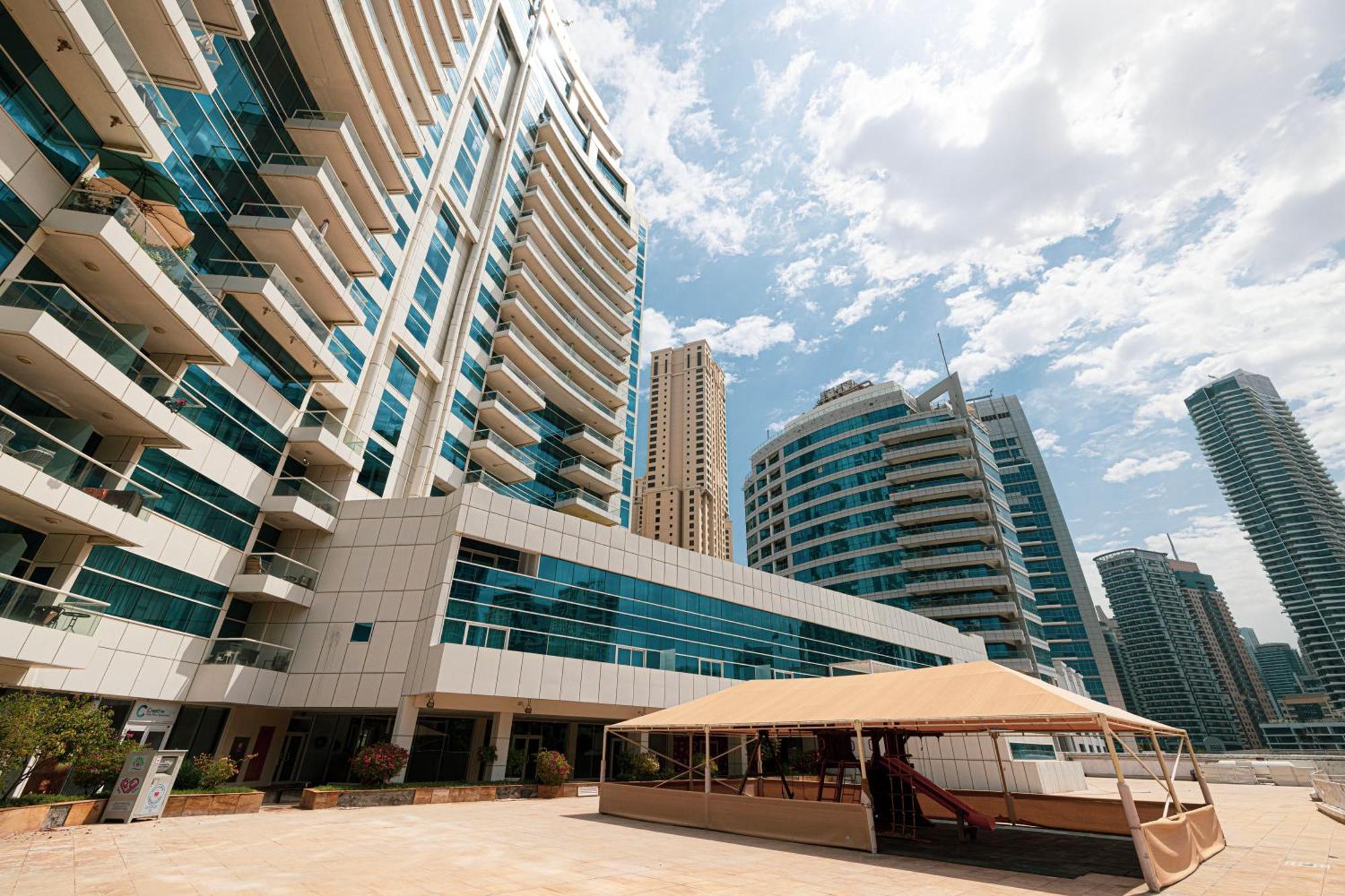 Ferienwohnung Luxury 1Br At Dubai Marina: Stunning Marina Views, Pool & Gym Exterior foto